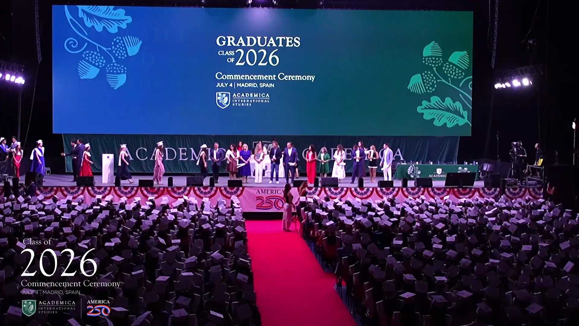 Entrega de diplomas Class of 2026